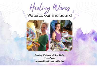 Healing Waves: Watercolour and Sound